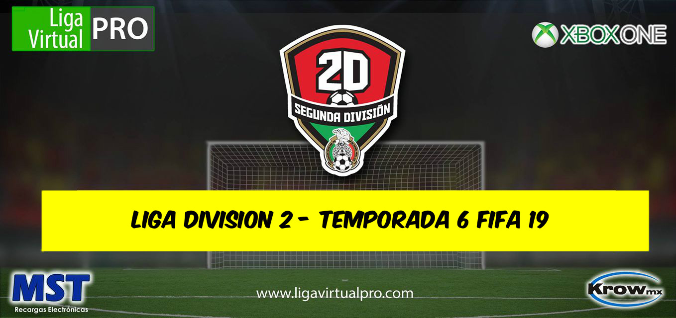 Logo-LIGA DIVISION 2 - TEMPORADA 6 FIFA 19